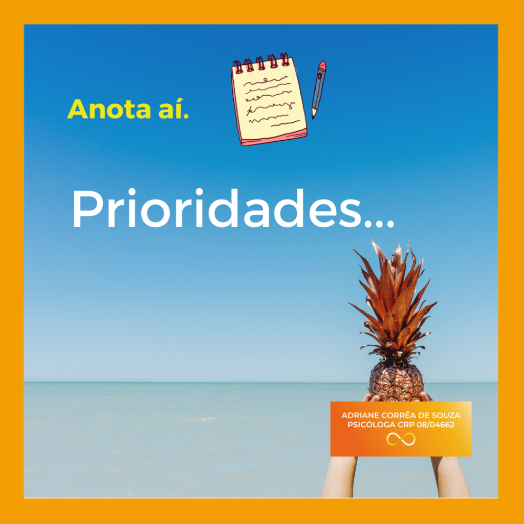 Prioridades…