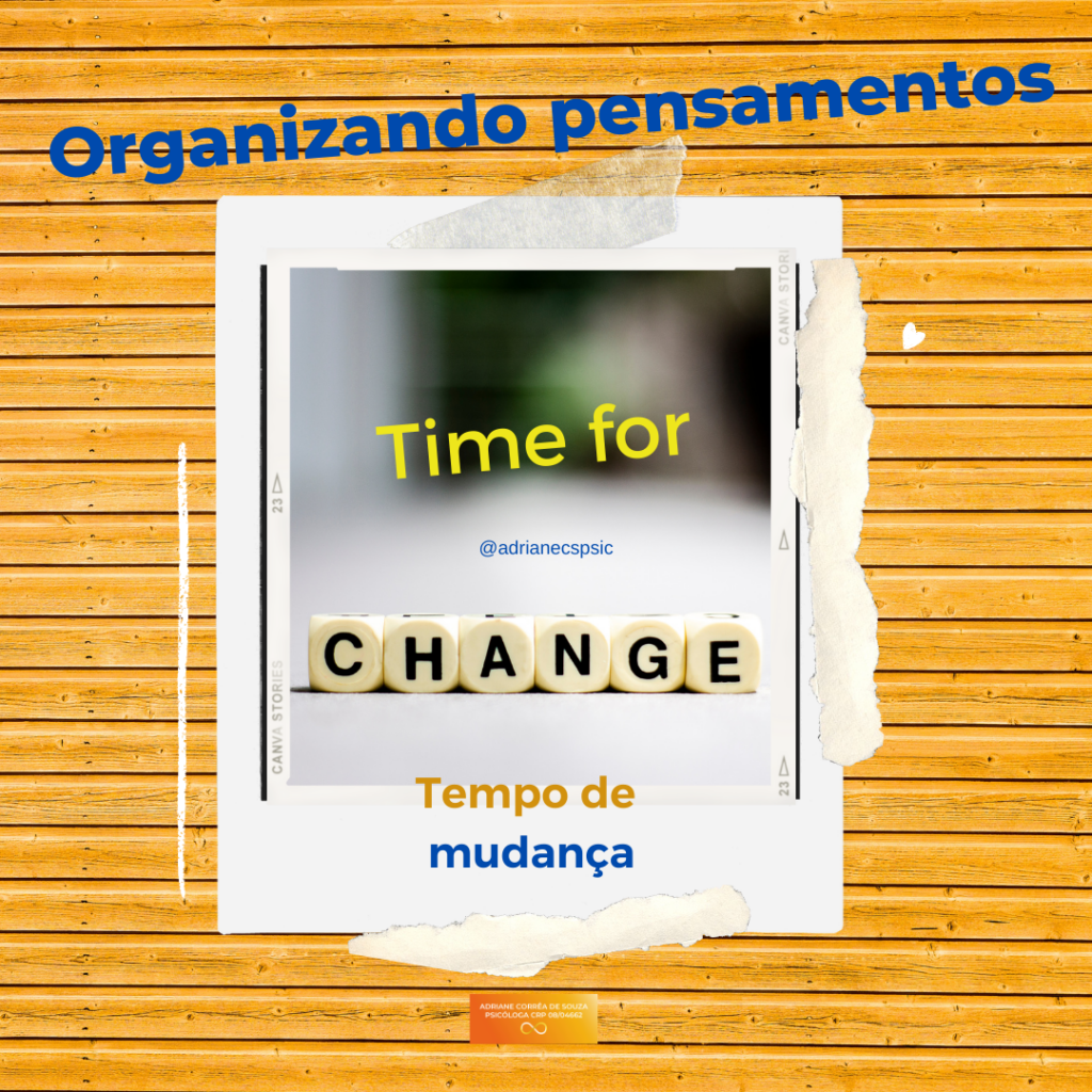 Organizando pensamentos